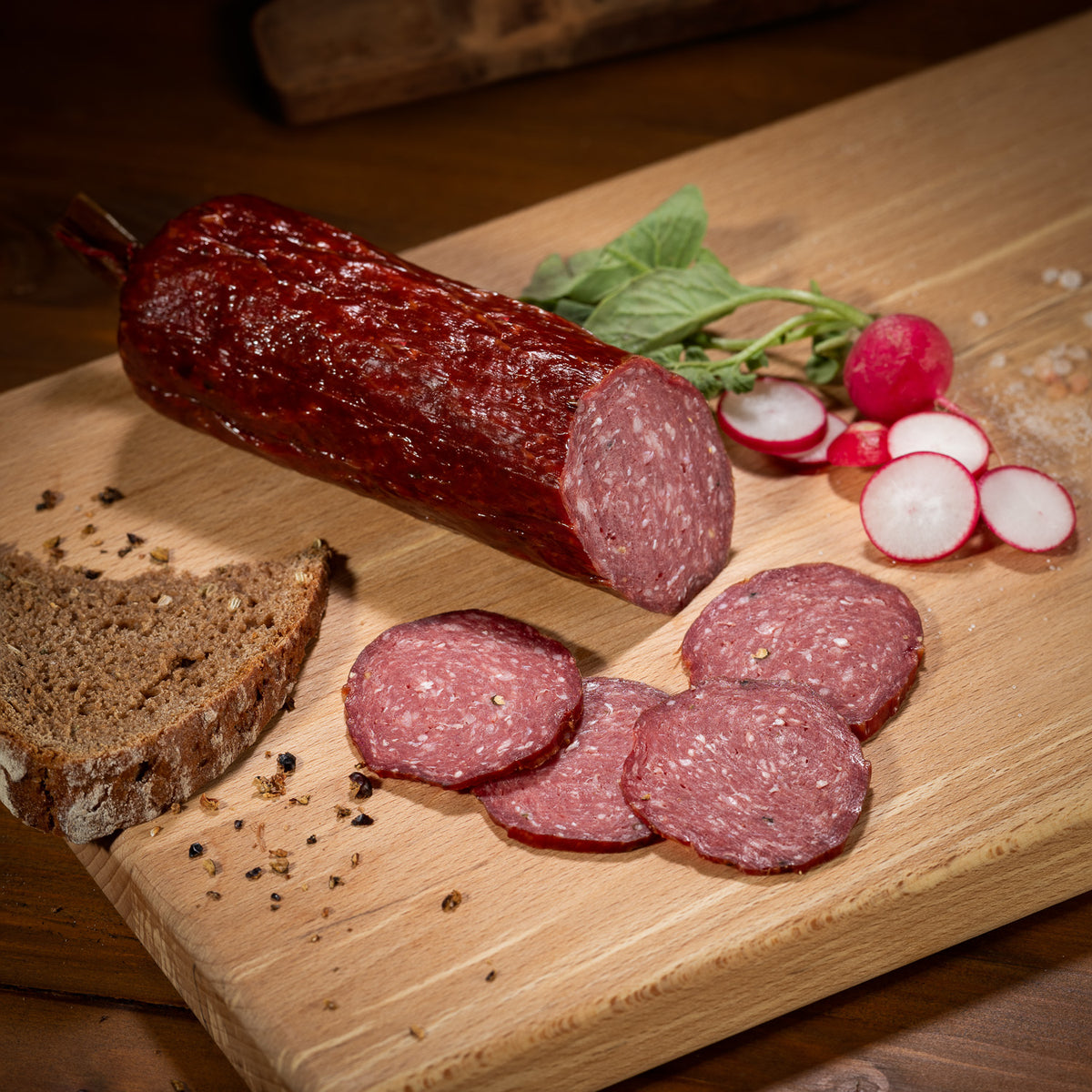 Hirschrohsalami