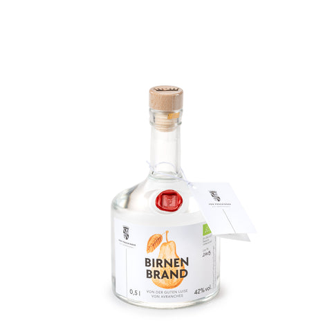 Bio-Birnenbrand von der Guten Luise von Avranches 42 %