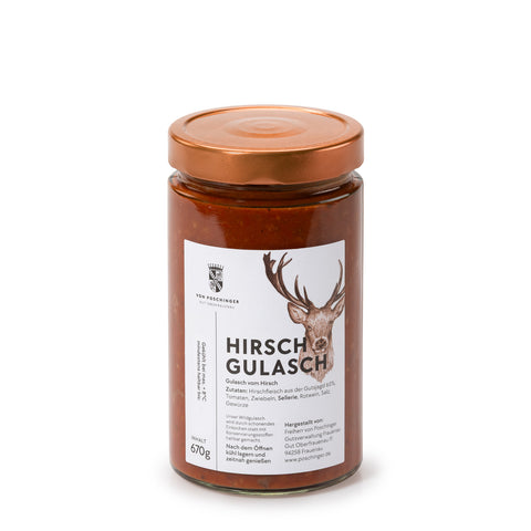 Hirsch Gulasch