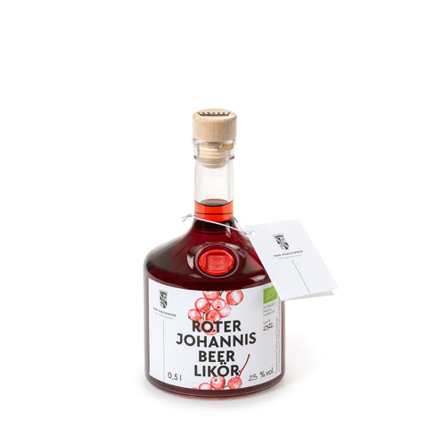 Bio-Likör Rote Johannisbeere 25%
