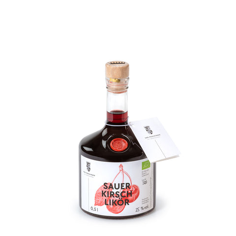 Bio-Likör Sauerkirsche 25%
