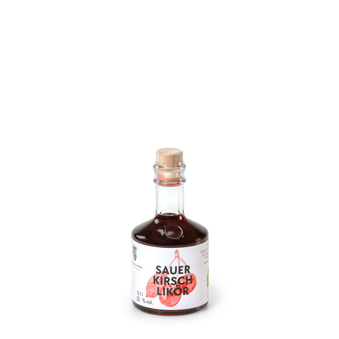 Bio-Likör Sauerkirsche 25%