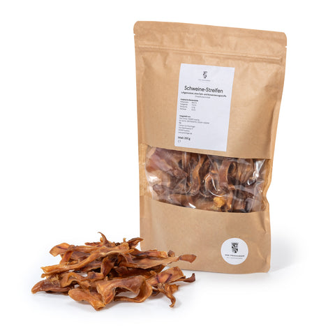 Hundesnack  - für den Schlosshund - Schweinestreifen